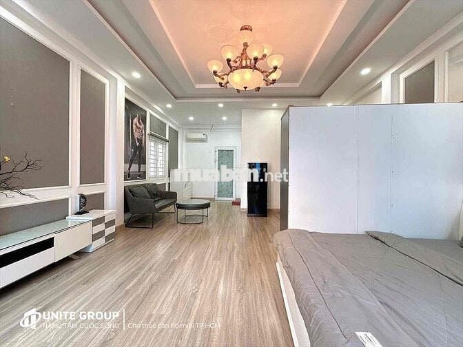 SIÊU PHẨM 1PN 50m2 NỘI THẤT CAO CẤP NGAY VÒNG XOAY DÂN CHỦ