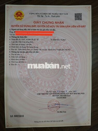 Bán nhanh siêu phẩm lô góc ngã 4, 2 mặt tiền