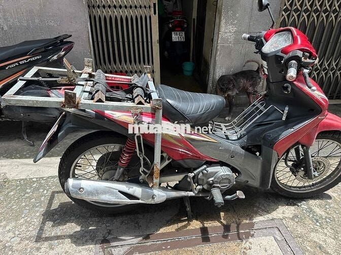 Wave S 110 2010 Thắng đĩa, có baga chở hàng.BSTP
