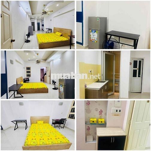 PHÒNG CHO THUÊ 35m2 RỘNG RÃI ĐẶNG VĂN NGỮ PHÚ NHUẬN, FULL NỘI THẤT