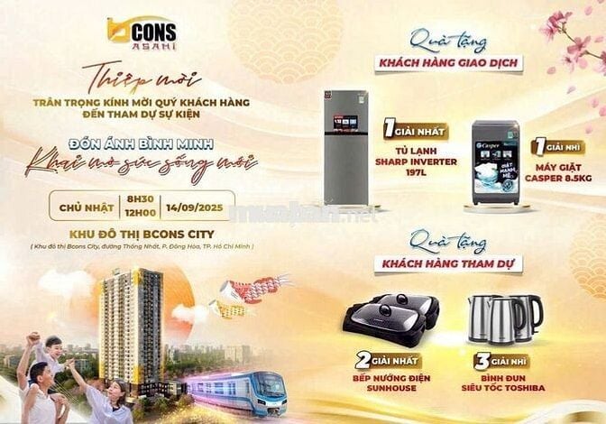 CHỈ VỚI 300TR SỞ HƯU CĂN HỘ 2PN CHUẨN NHẬT NGAY QL1K - NGAY CẠNH METRO