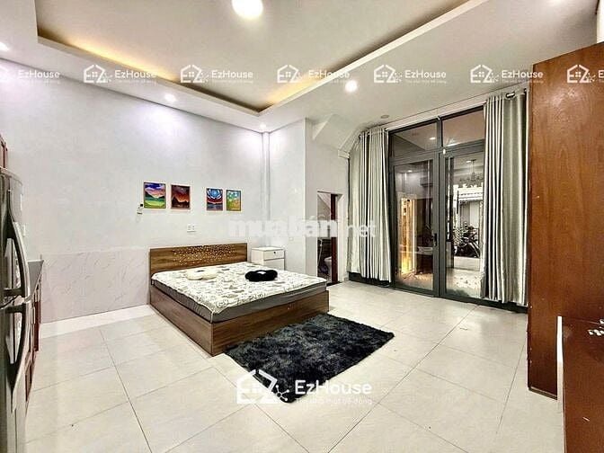 Siêu rộng Phòng trệt 30m2, nhà mới xây, ngay chợ Tân Hương
