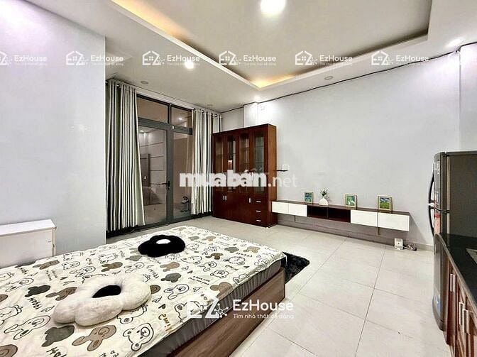 Siêu rộng Phòng trệt 30m2, nhà mới xây, ngay chợ Tân Hương