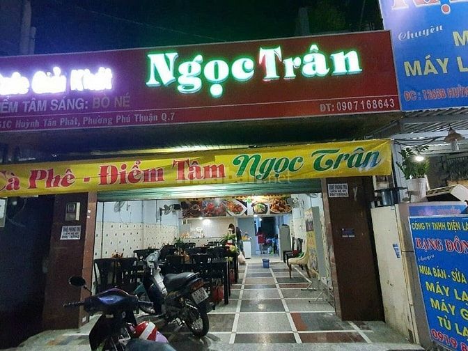 Cho thuê nhà mặt tiền đường Huỳnh Tấn Phát.Phường Phú Thuận.Quận 7.