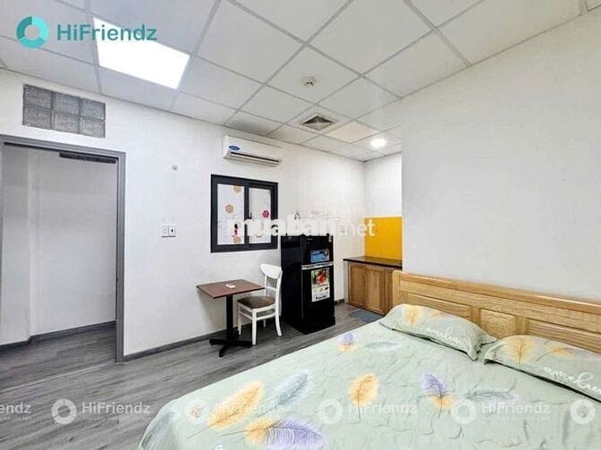 STUDIO FULL NỘI THẤT AN NINH CAO SỊN SÒ THANG MÁY GẦN ĐH VĂN HIẾN