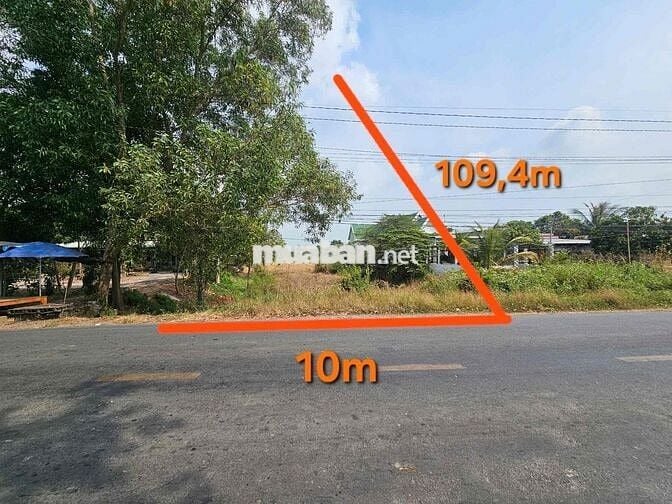 Thanh lý 1071m2 full thổ cư mặt tiền QL62 giá tốt
