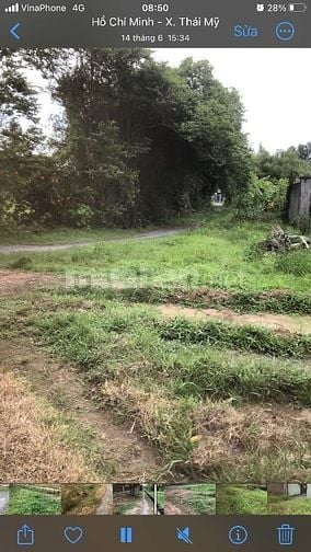 Chính chủ bán đất 2 MT đường Hồ Thị Gừng, Củ Chi