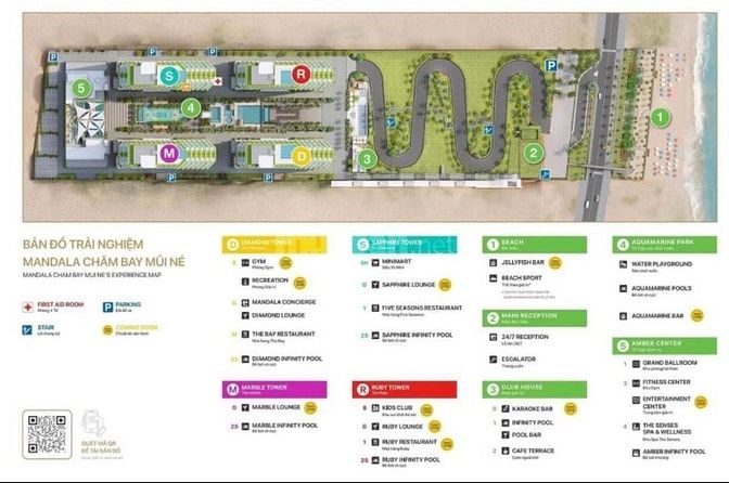 CĂN HỘ VIEW BIỂN TẦNG 15, TÒA M, APEC MANDALA MŨI NÉ