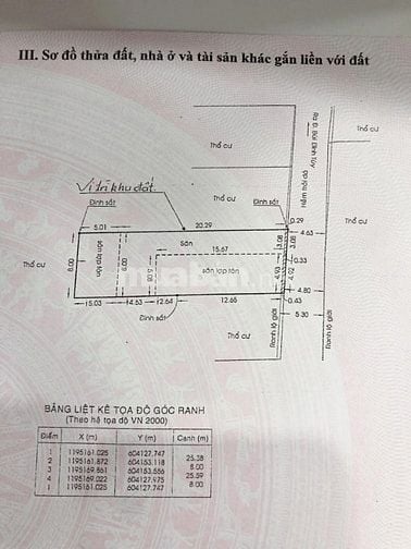 Cơ hội hiếm: Đất 200m², 8x25m, khu dân cư kín, trung tâm Bình Thạnh