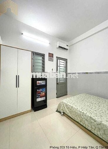 Studio full nội thất đường Tô Hiệu Quận Tân Phú