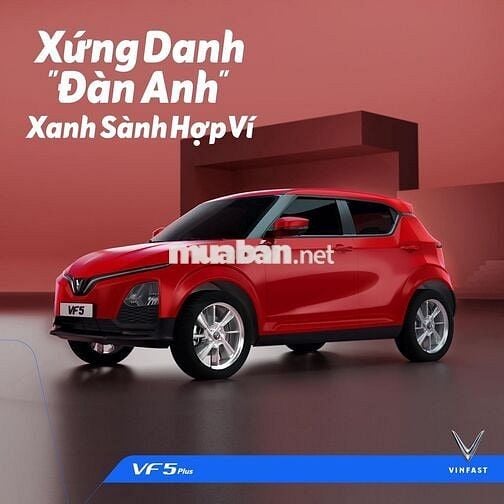 🔥 VF5 Plus – Xe điện quốc dân, giá ngon khỏi bàn