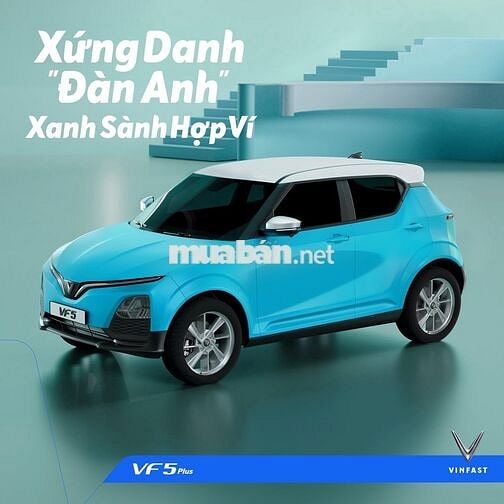 🔥 VF5 Plus – Xe điện quốc dân, giá ngon khỏi bàn