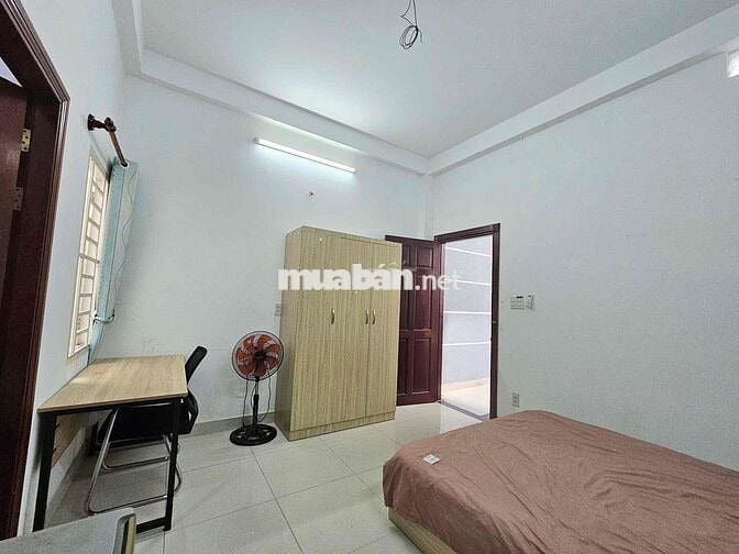 CHO THUÊ CĂN HỘ DỊCH VỤ 1 PHÒNG NGỦ FULL NỘI THẤT NGAY CHỢ THẠCH ĐÀ