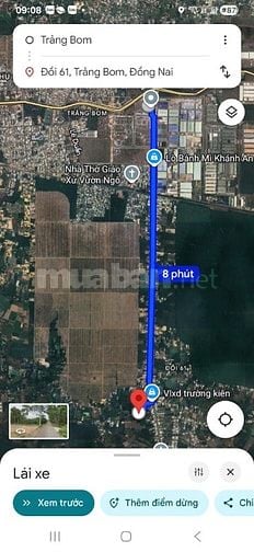 Cơ Hội Đầu Tư: Đất Thổ Cư 125,1m² gần KCN Bàu Xéo & Giang Điền - Giá 1