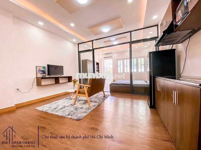 Phòng mới đầy đủ nội thất Khu Công Viên Hoàng Văn Thụ Tân Bình