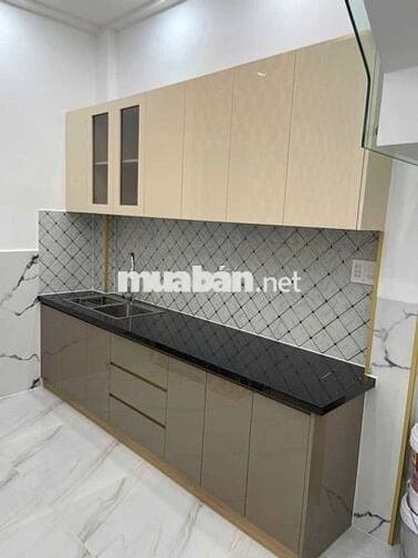 Nhà  đường Quang Trung p10 go vấp.- Dt:30m2- 3tầng - 3PN.3wc