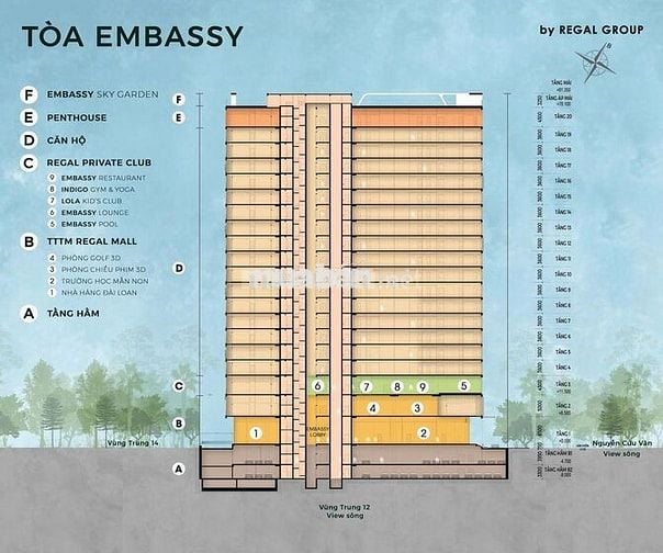 🏙️ Căn hộ 2PN – Regal Complex Đà Nẵng