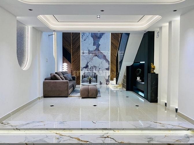 ⭐️Siêu phẩm 4 Lầu tuyệt đẹp CAO CẤP hẻm xe hơi 6m Lê Văn Thọ, P8, Q.Gò