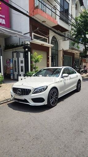 Hàng hiếm C300 AMG 2018 Trắng đỏ đồ chơi nhiều