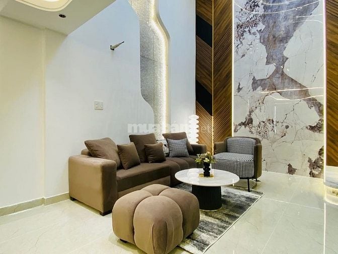 ⭐️Siêu phẩm 4 Lầu tuyệt đẹp CAO CẤP hẻm xe hơi 6m Lê Văn Thọ, P8, Q.Gò
