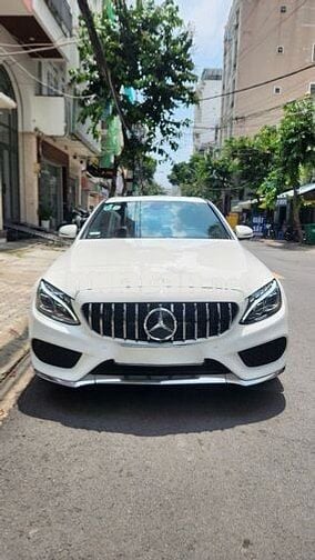 Hàng hiếm C300 AMG 2018 Trắng đỏ đồ chơi nhiều