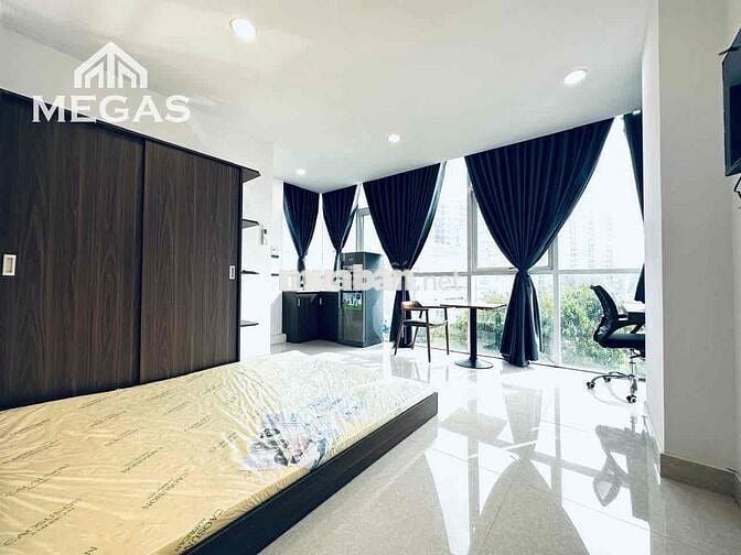 💢 Căn Hộ View Kính 💢Cầu Tham Lương - Đầy Đủ Nội Thất - Tiện Nghi