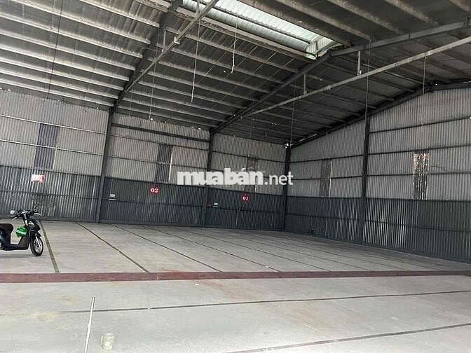 Kho xưởng 800m2 - đường cont - PCCC Vách Tường - giá 60tr