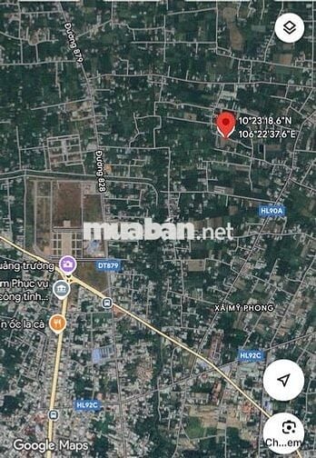 *** ĐẤT NỀN MỸ HOÀ - MỸ PHONG ( cách quãng trường 3km)
