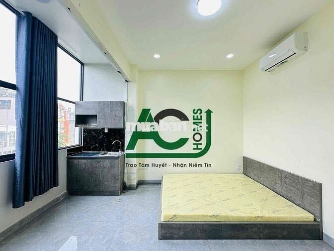 Cho Thuê Căn Hộ Studio View Kính - Full Nội Thất Ngay Aeon Tân Phú