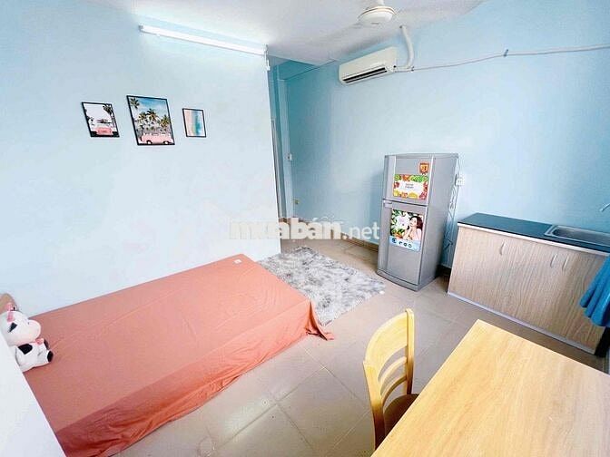 PHÒNG STUDIO 15M2 CỬA SỔ TRỜI GIAO LÝ THƯỜNG KIỆT - CMT8 - BẮC HẢI