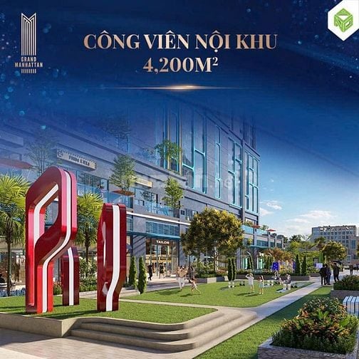 Sở hữu ngay căn hộ 2PN tại The Grand Manhattan – Trung tâm Quận 1