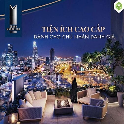 Sở hữu ngay căn hộ 2PN tại The Grand Manhattan – Trung tâm Quận 1