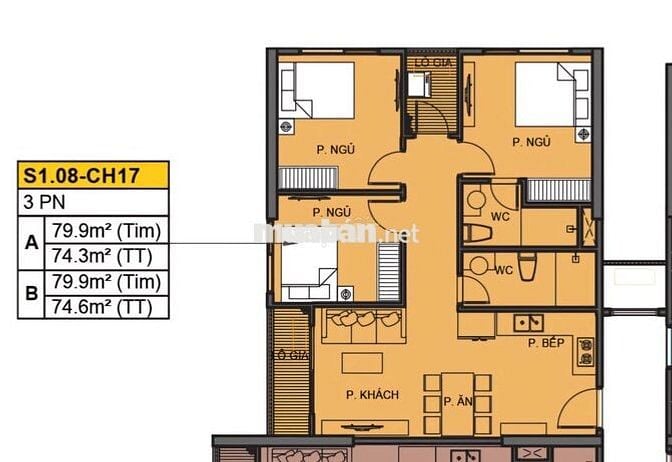 CHỊ em gửi bán căn góc 3n2vs đầy đủ nội thất giá chỉ 4.5 tỷ tại OCP
