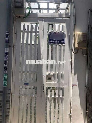 Nhà mt đường 3B- Kênh Nước Đen  30 m2 1lầu hẻm 3m thông 1tỷ 920 triệu