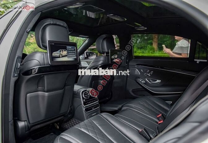 Mercedes S450 L2017 màu trắng nội thất đen