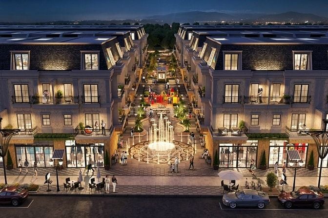 Bán nhà Phố góc 2 mặt tiền DA Pavillon Đà Nẵng,cho thuê tốt 60tr/thang