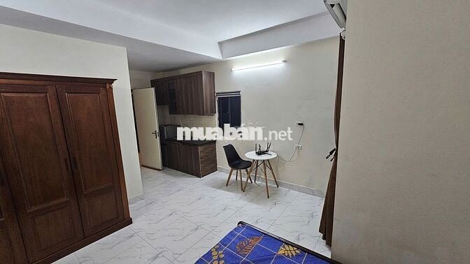 Căn studio rộng, thoáng mát, đủ đồ tại 322 đường Mỹ Đình