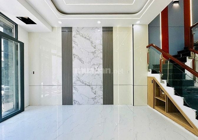 Nhà 1/ Trân Quang Cơ, P. Phú Thạnh 4,2mx12m đúc 3,5 tấm nội thất mớiẹp