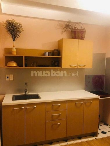 Cho thuê căn hộ tập thể 45m2, 2pn, 2vs, đủ nt, phố Quán Thánh, Ba Đình