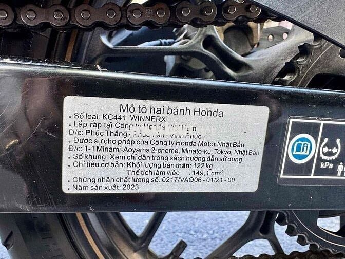 ❤️ Honda Winner V3 150 ABS 2023_Chính chủ biển 81