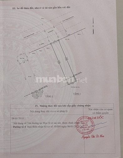 BÁN NHÀ MẶT TIỀN : 22 ĐƯỜNG SỐ 4 - P. 7 - Q. GÒ VẤP - TPHCM