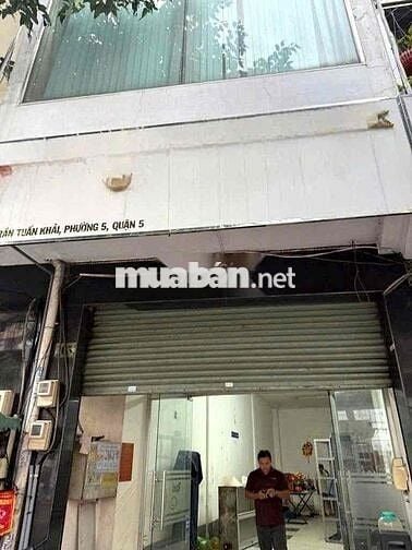 cho thuê nhà mặt tiền quận 5 , kinh doanh tự do 7 phòng ngủ