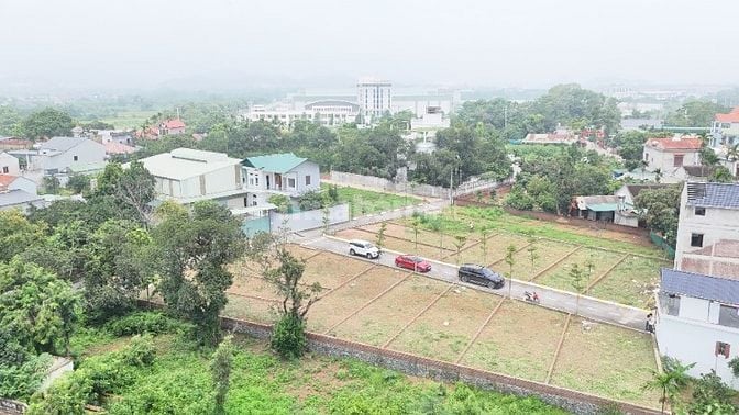 BÁn Đất 104m2 (Dtích 5,8x18m) chỉ 48tr/m2, Full Thổ Cư 100% Hoà LẠc-HN