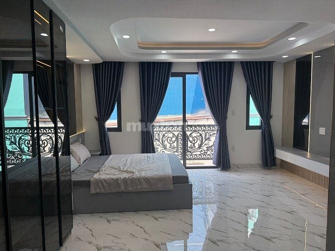Nhà 4Lầu cao cấp HXH 84/2 Huỳnh Khương An P5, Q.Gò Vấp, Fulll nội thất