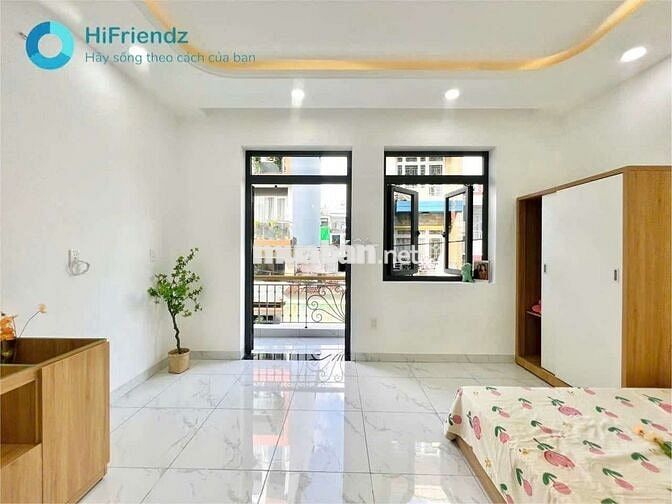 CHDV BAN CÔNG RIÊNG THOÁNG MÁT NHÀ MỚI AN NINH CAO GIỜ GIẤC TỰ DO