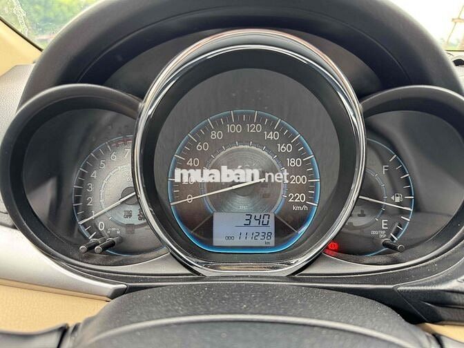 Toyota Vios 2016 1.5E - 11250 km