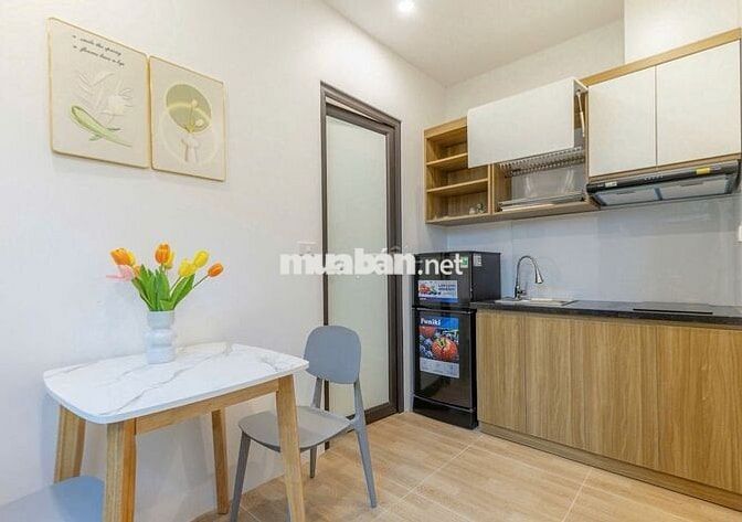 (Giá ưu đãi 1tr) Chính chủ căn hộ 1N đủ đồ 30m2, KV Trung Kính, từ 7tr