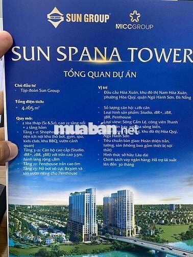 Cần bán đất đối diện khu Đa Phước Q Hải Châu siêu đẹp, giá 17 tỷ, 5x23