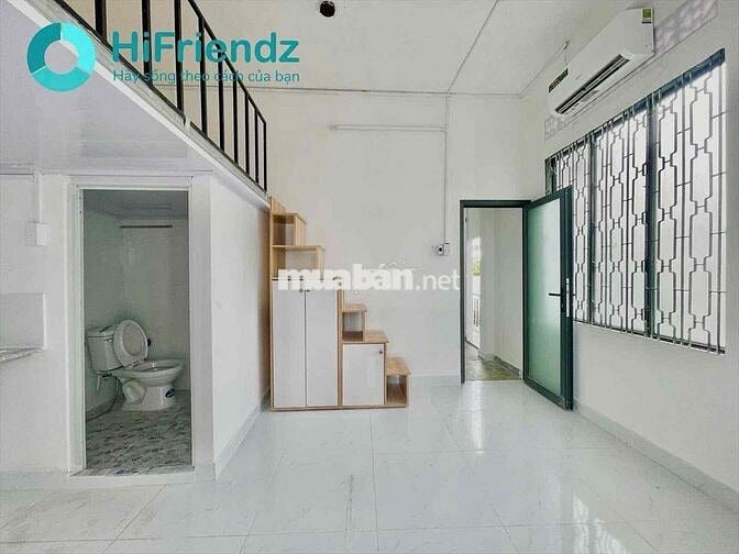 📍 Phòng trọ có Gác 20-25m2 khu Phan Xích Long - Full NT