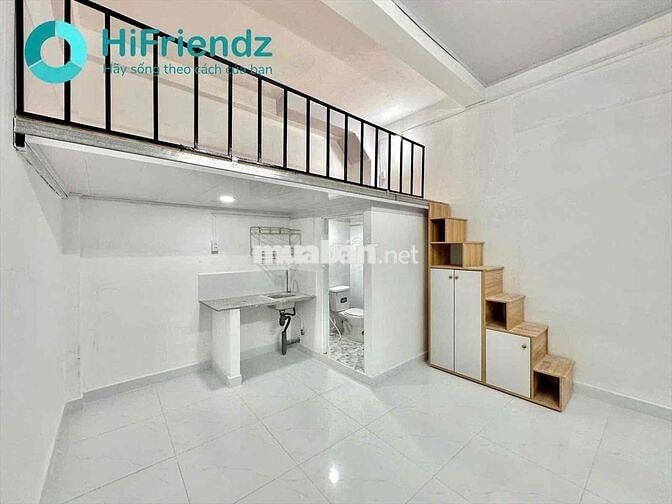 📍 Phòng trọ có Gác 20-25m2 khu Phan Xích Long - Full NT
